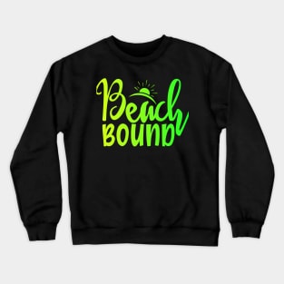 Neon Beach Ground Crewneck Sweatshirt